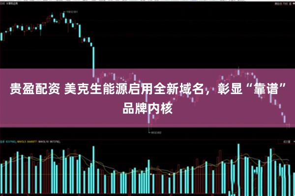 贵盈配资 美克生能源启用全新域名，彰显“靠谱”品牌内核
